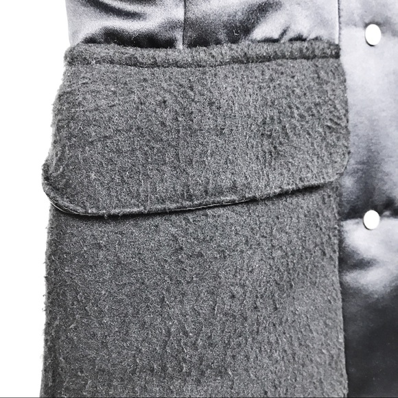 Geoffrey Beene Black Asymmetrical Zip Vest, Size S - Picture 8 of 11